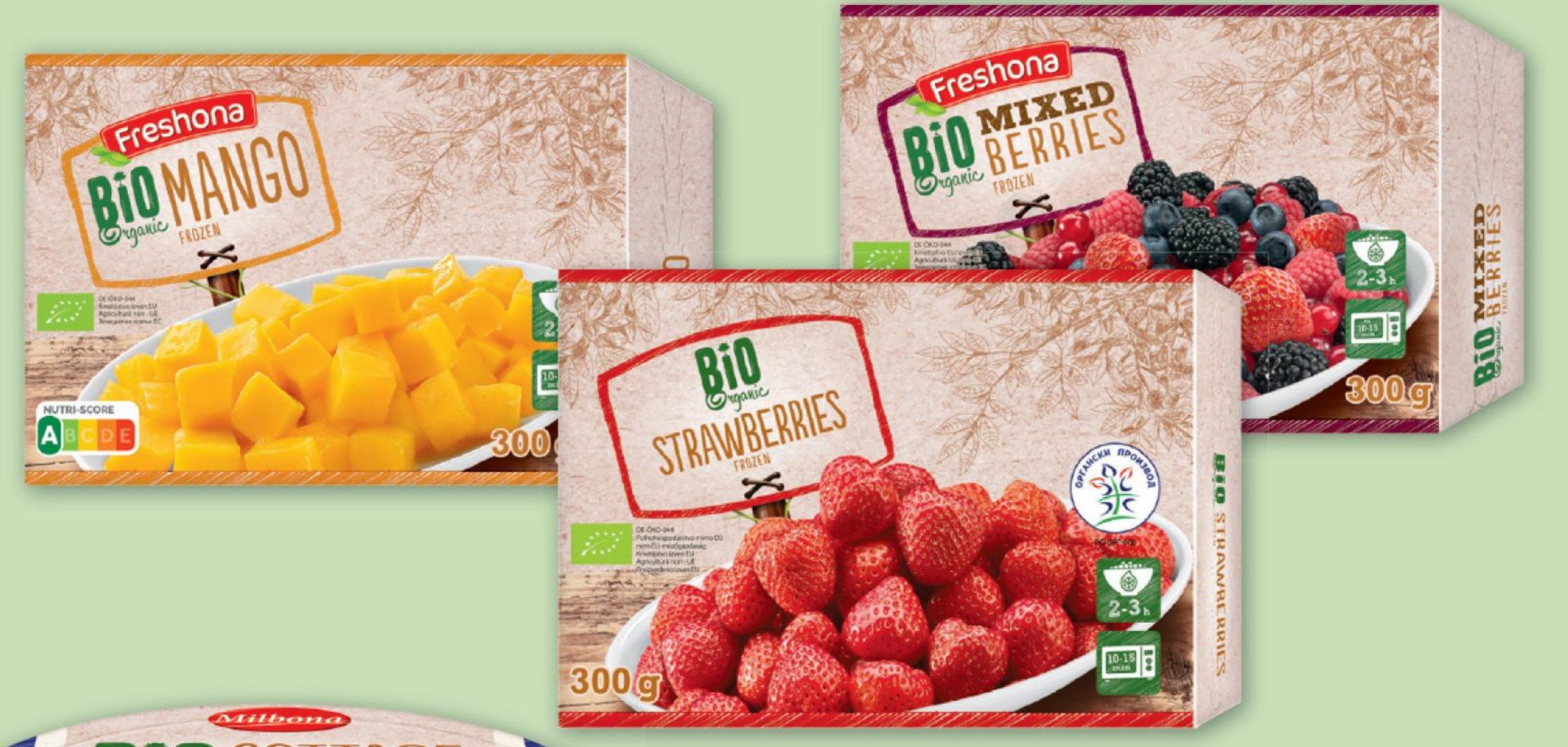 Freshona Bio zamrznjeno sadje 300 g