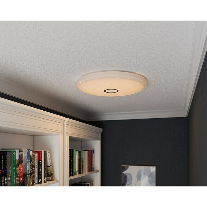 Stropna LED svetilka 'Skyler Star' 22 W, Ø 54 x v 7 cm, 1.600-1.800 lm, 3.000-6.500 K - Akcija v trgovini Bauhaus