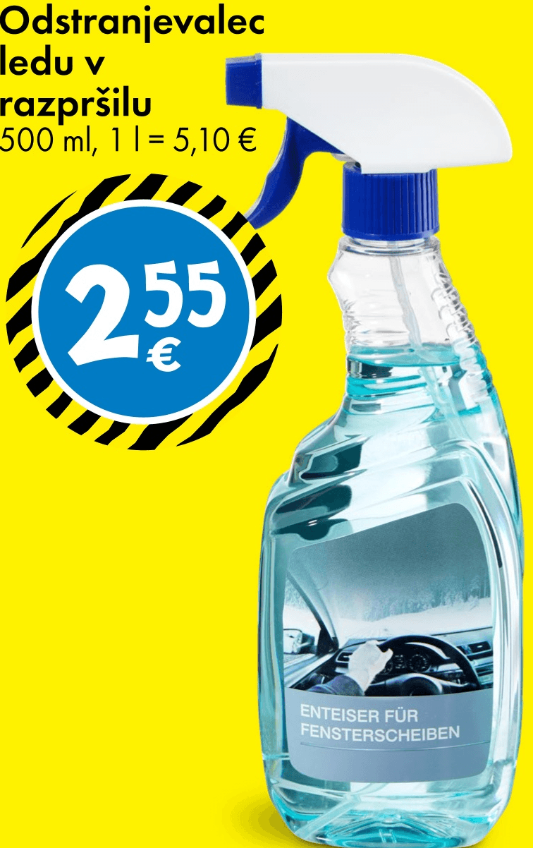 Odstranjevalec ledu v razpršilu 500 ml