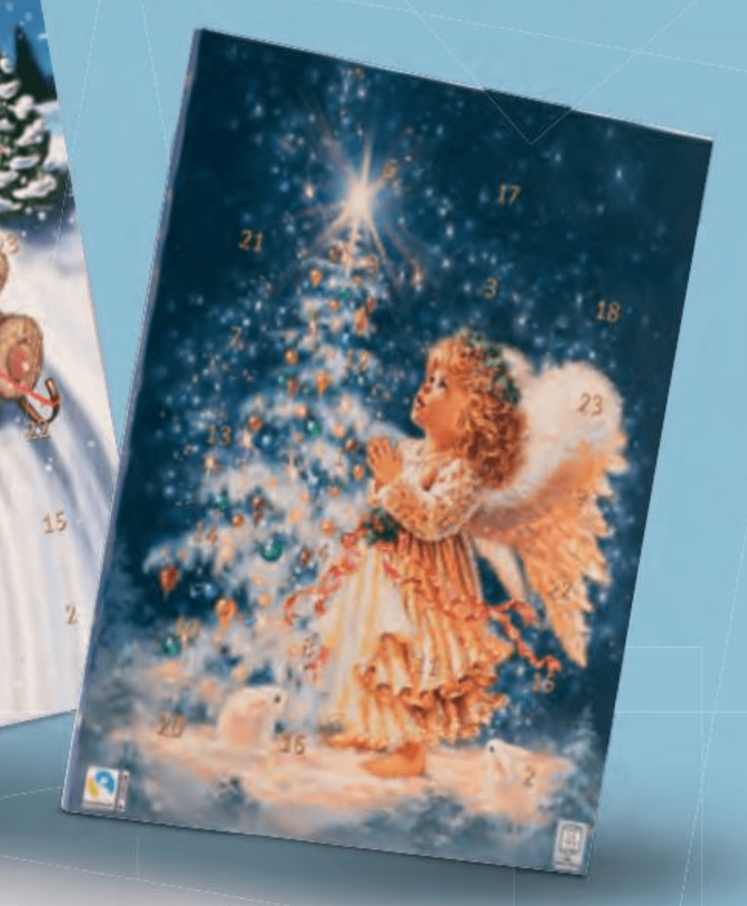 Monarc Adventni koledar z mlečno čokolado 75 g