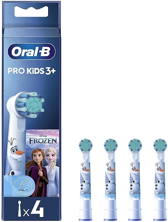 Oral-B Kids nadomestne glave za električno zobno ščetko 4 kosi