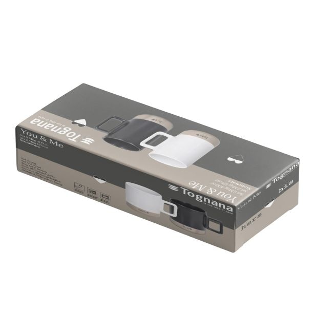 Set lončkov Tognana Cindy You & Me 2-delni set, 400 ml Tognana