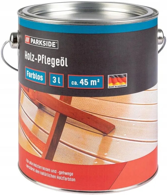 PARKSIDE Negovalno olje za les 3 l (za pribl. 45 m²) - Akcija v trgovini Lidl
