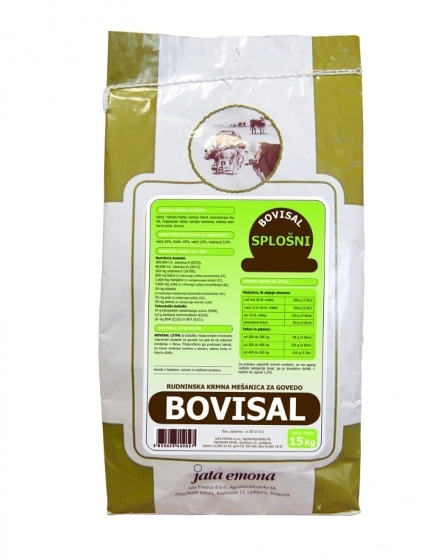Krmilo Bovisal mineralno vitaminski dodatek 5 kg
