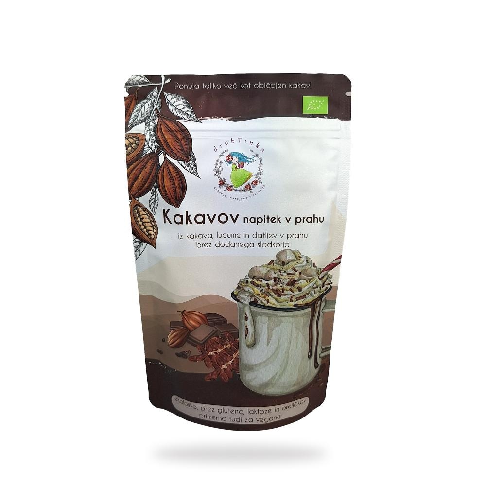 drobTinka ekološki kakavov napitek 180 g