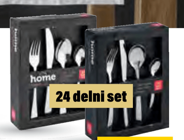 Jedilni pribor Home 24 delni set