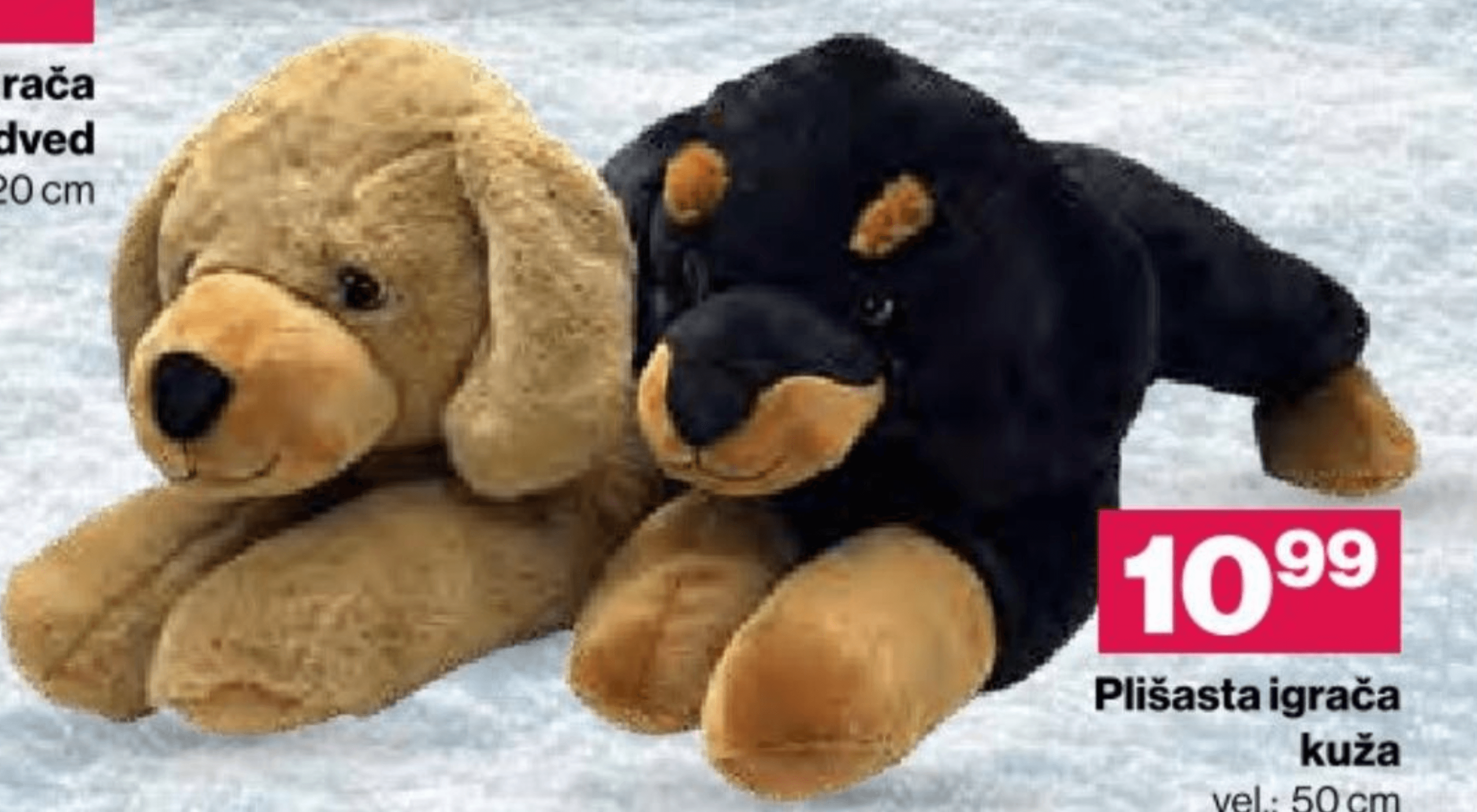Plišasta igrača kuža
