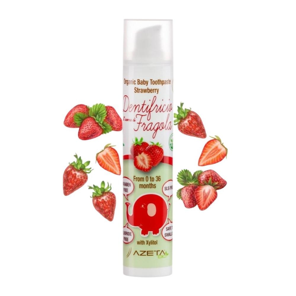 AZETA bio otroška zobna krema 50 ml