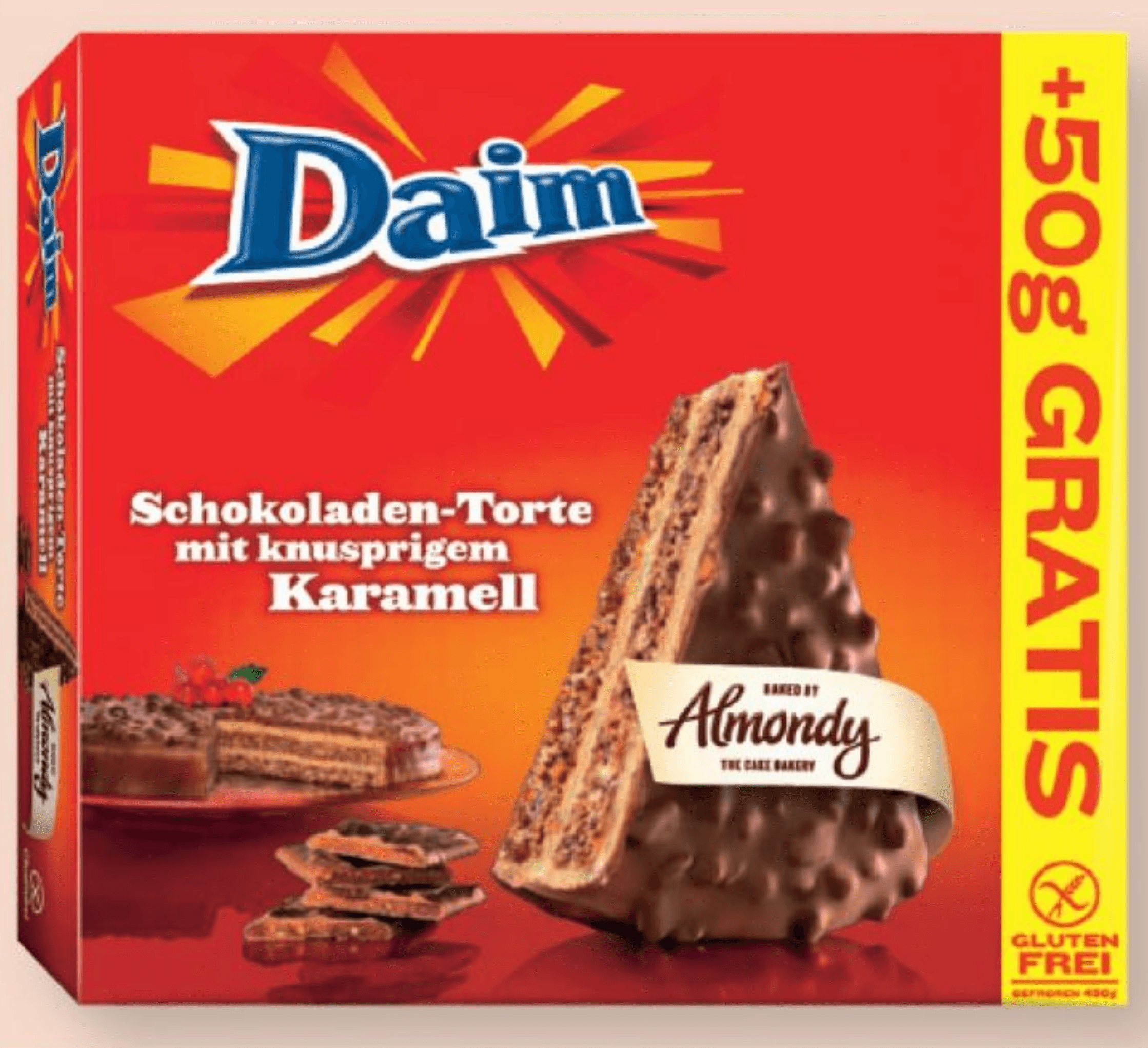Daim Čokoladna torta s karamelo 400 g Daim