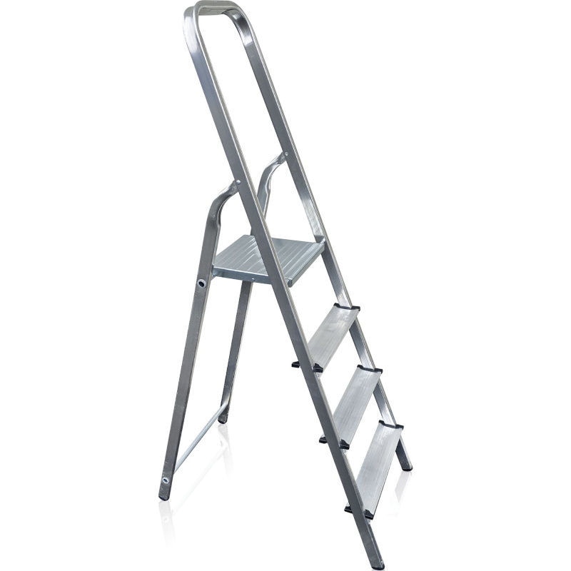 Aluminijasta zložljiva lestev