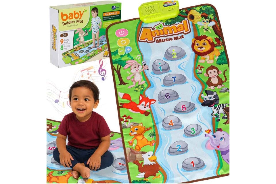 Glasbena preproga z živalmi