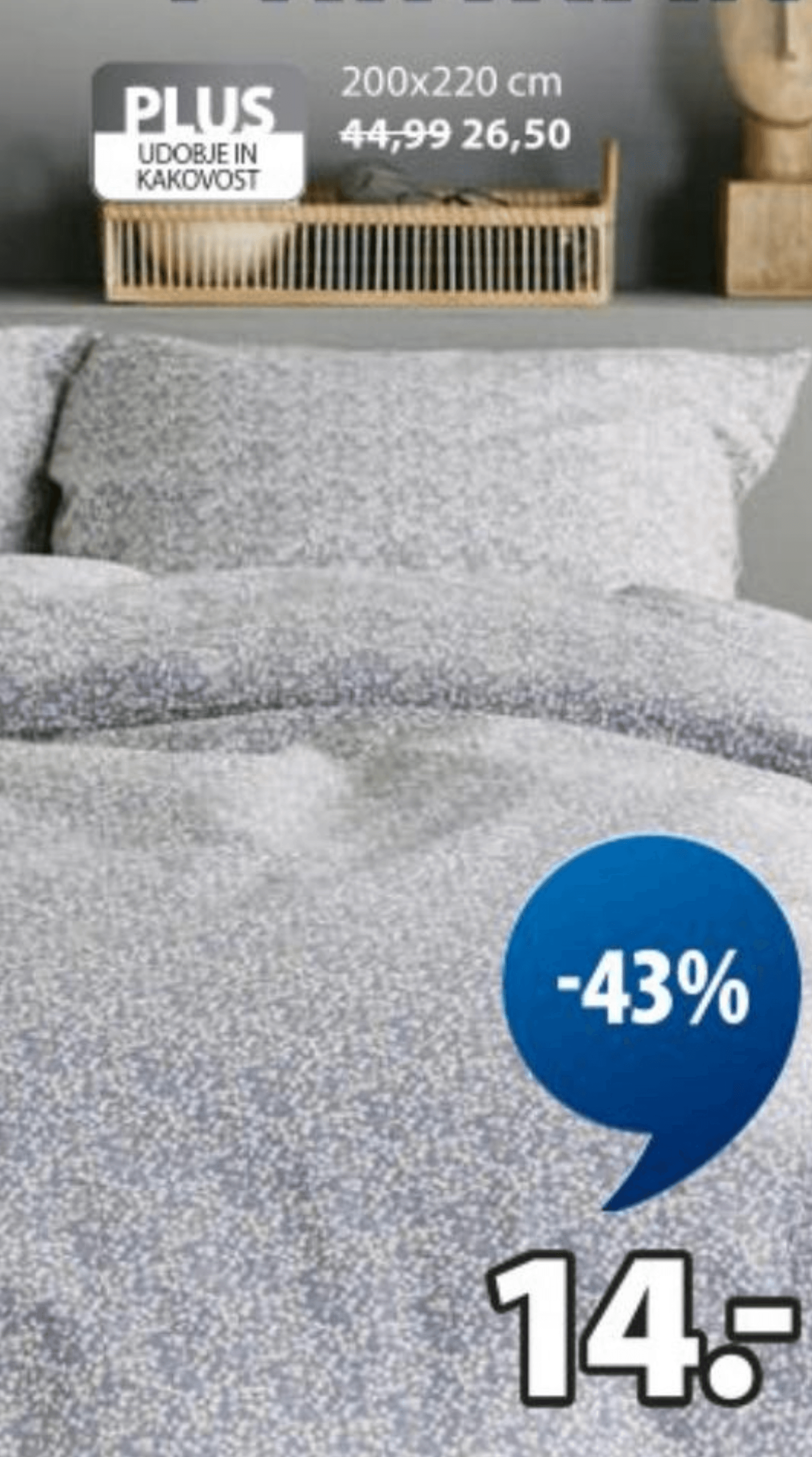 Posteljnina EDIT 140x200+50x70/75 cm