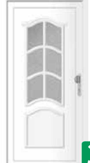 PVC stranska vrata Paris