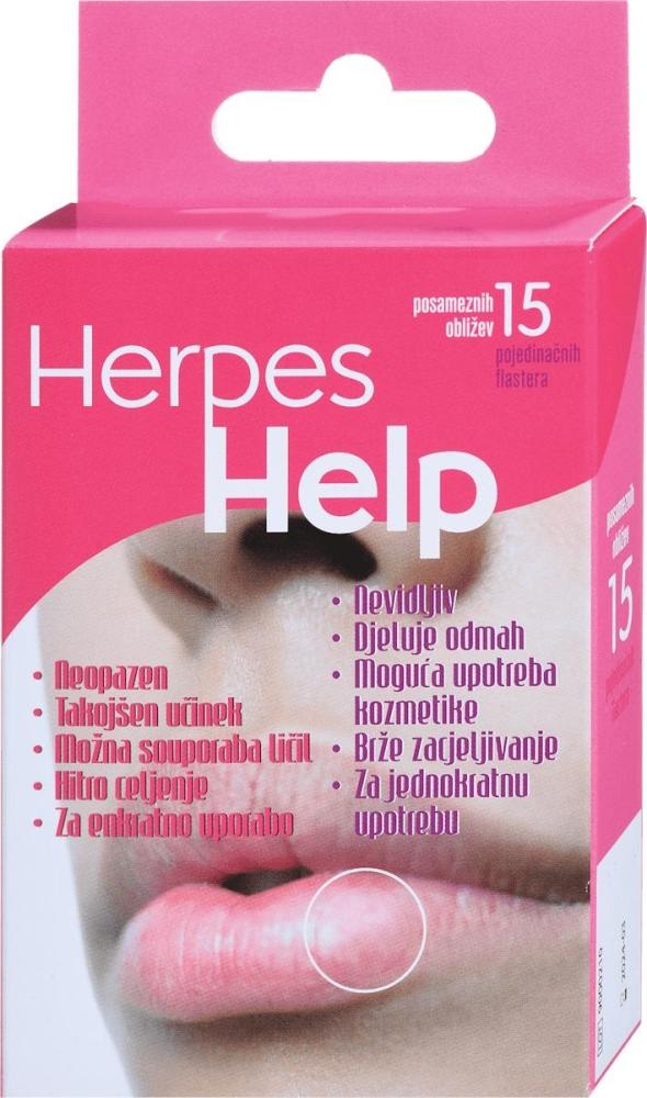 Herpes Help obliži za herpes 15 kosov