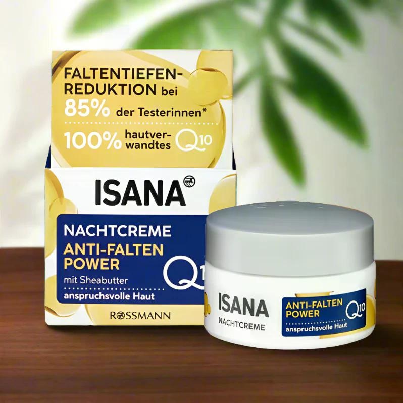 Isana Nočna krema proti gubam 50 ml - Akcija v trgovini Spar