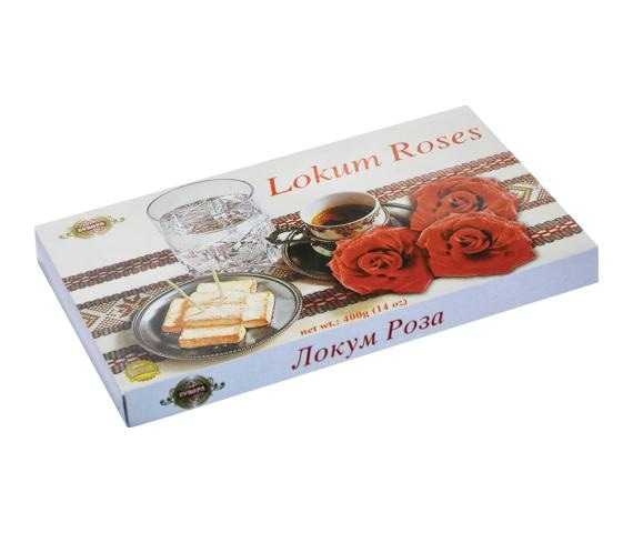 Evropa Žele kocke Lokum Roses 400 g