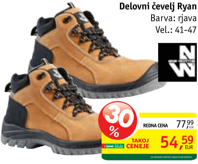 Delovni čevelj Ryan