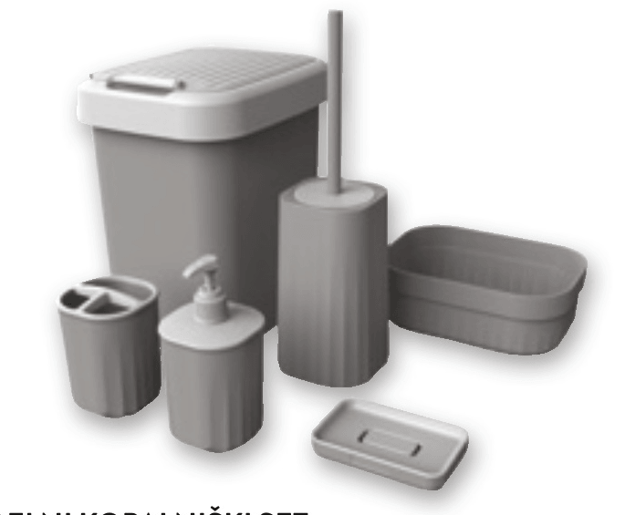 6-delni kopalniški set - Akcija v trgovini Spar