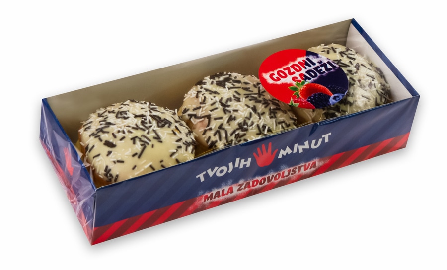 Krofi Tvojih 5 Minut 3 x 48 g, 3 x 55 g - Akcija v trgovini Tuš