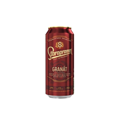 Nefiltrirano, Granat ali Temno pivo Staropramen 0,5 l