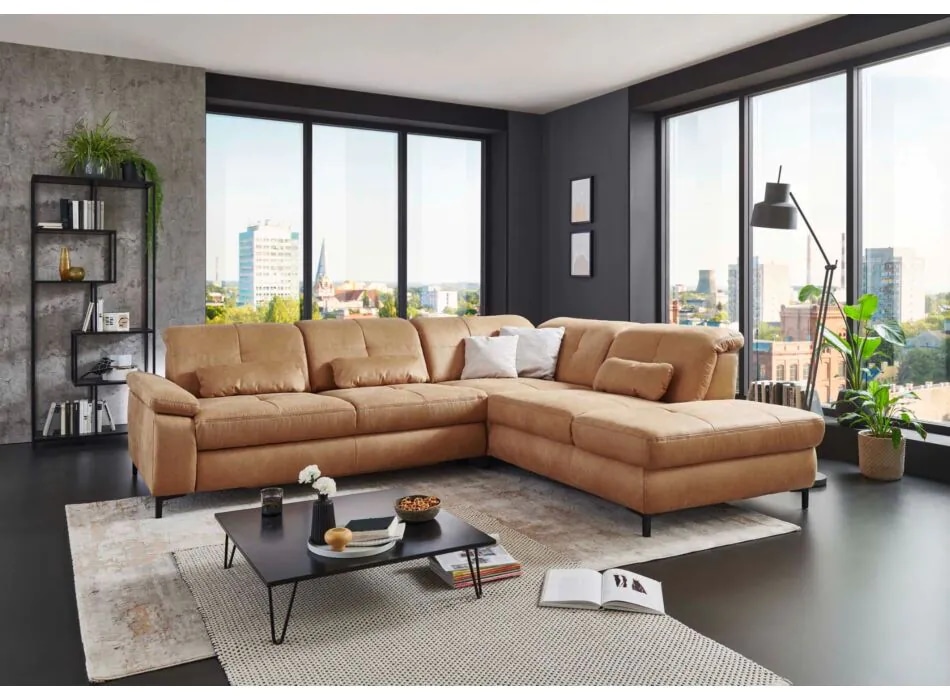 Polipol Kotna sedežna garnitura CADIZ - Akcija v trgovini Harvey Norman