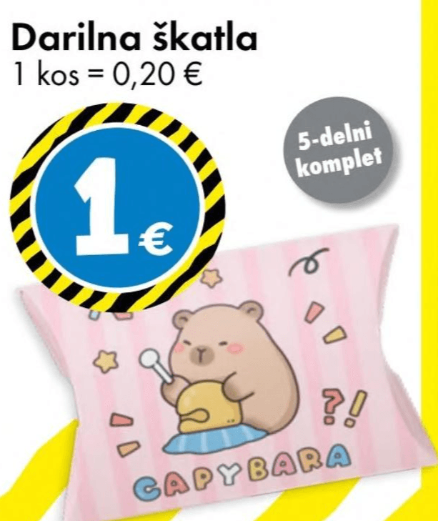 Darilna škatla CAPYBARA