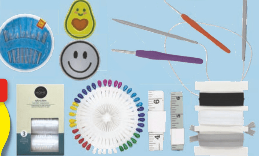 Pripomočki za kvačkanje/šivanje