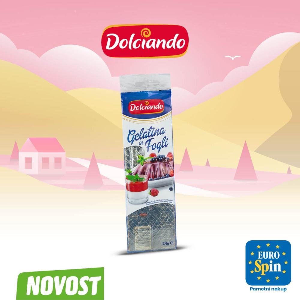 Želatina v lističih 24 g