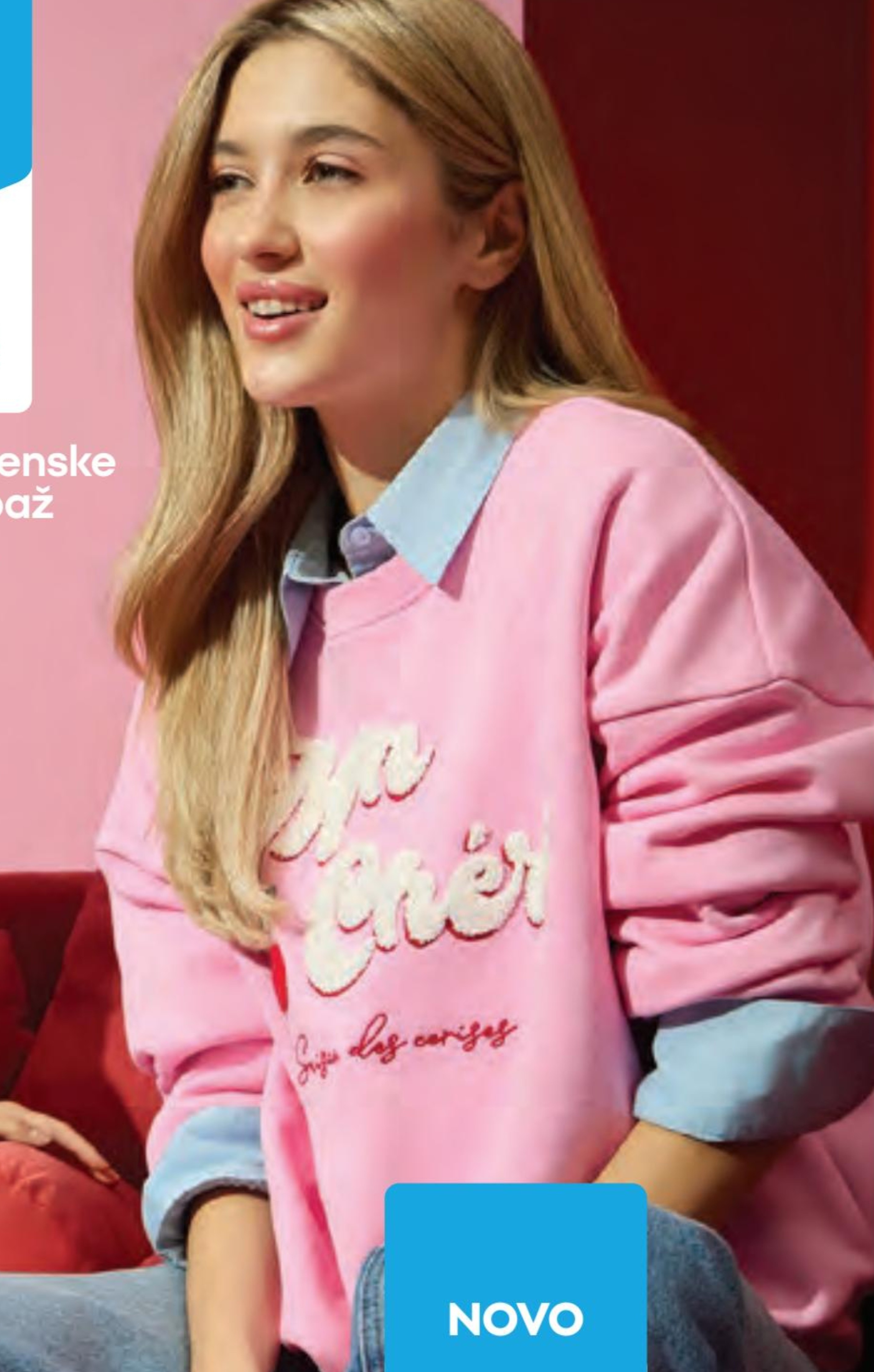 Zgornji del trenirke za ženske - Akcija v trgovini Pepco