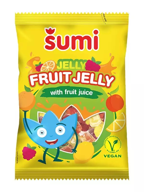 Bomboni Šumi Fruit Jelly 400 g - Akcija v trgovini Tuš