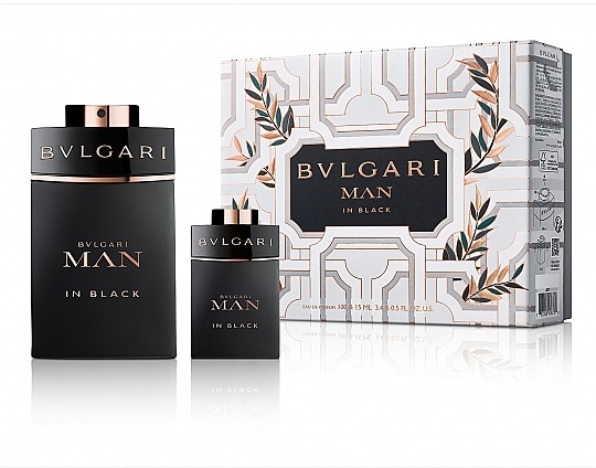 BVLGARI Man in Black set moška parfumska voda 100 ml + 15 ml
