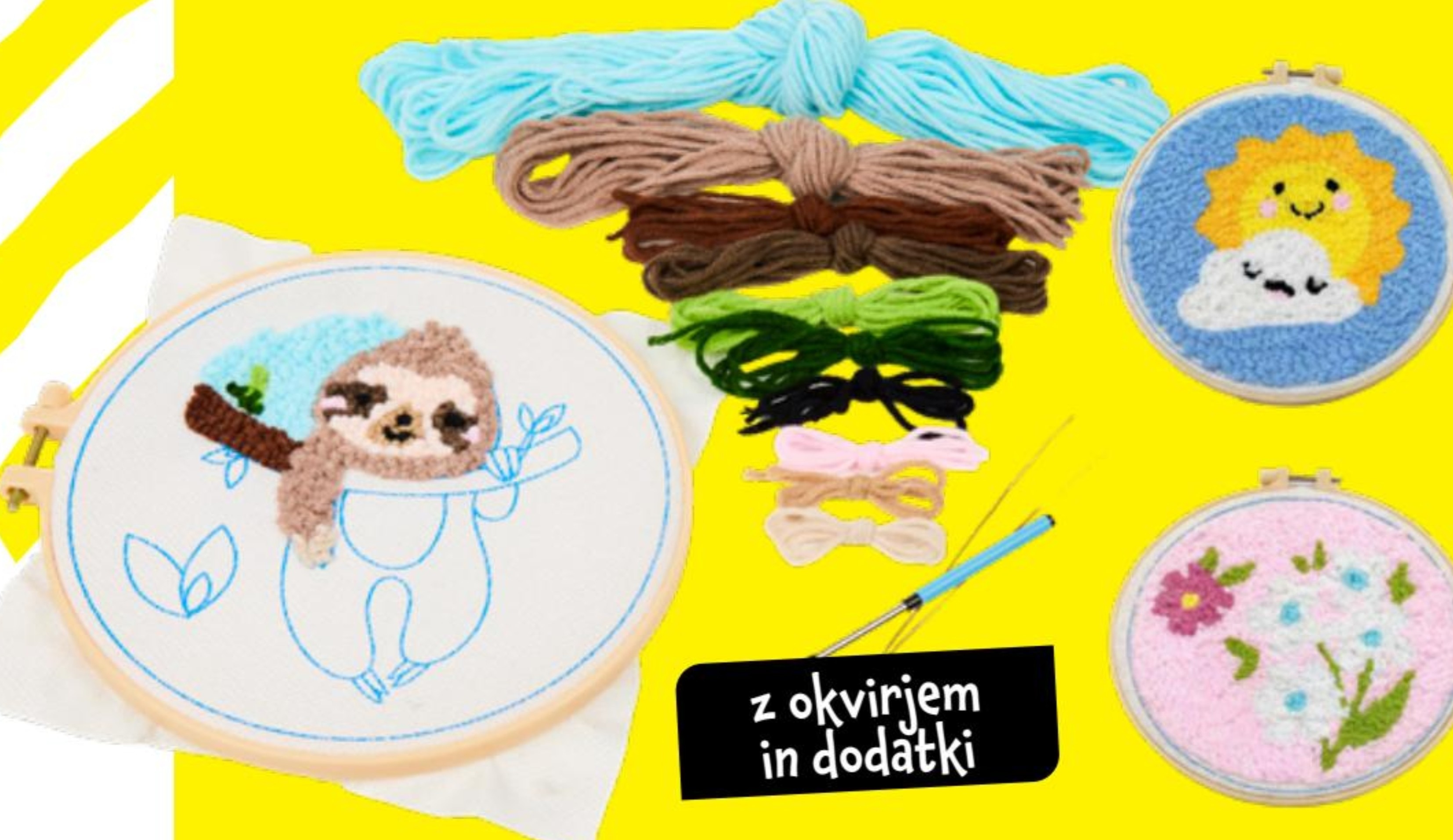 Komplet prebijalnih igel Ø pribl. 20,5 cm - Akcija v trgovini Tedi