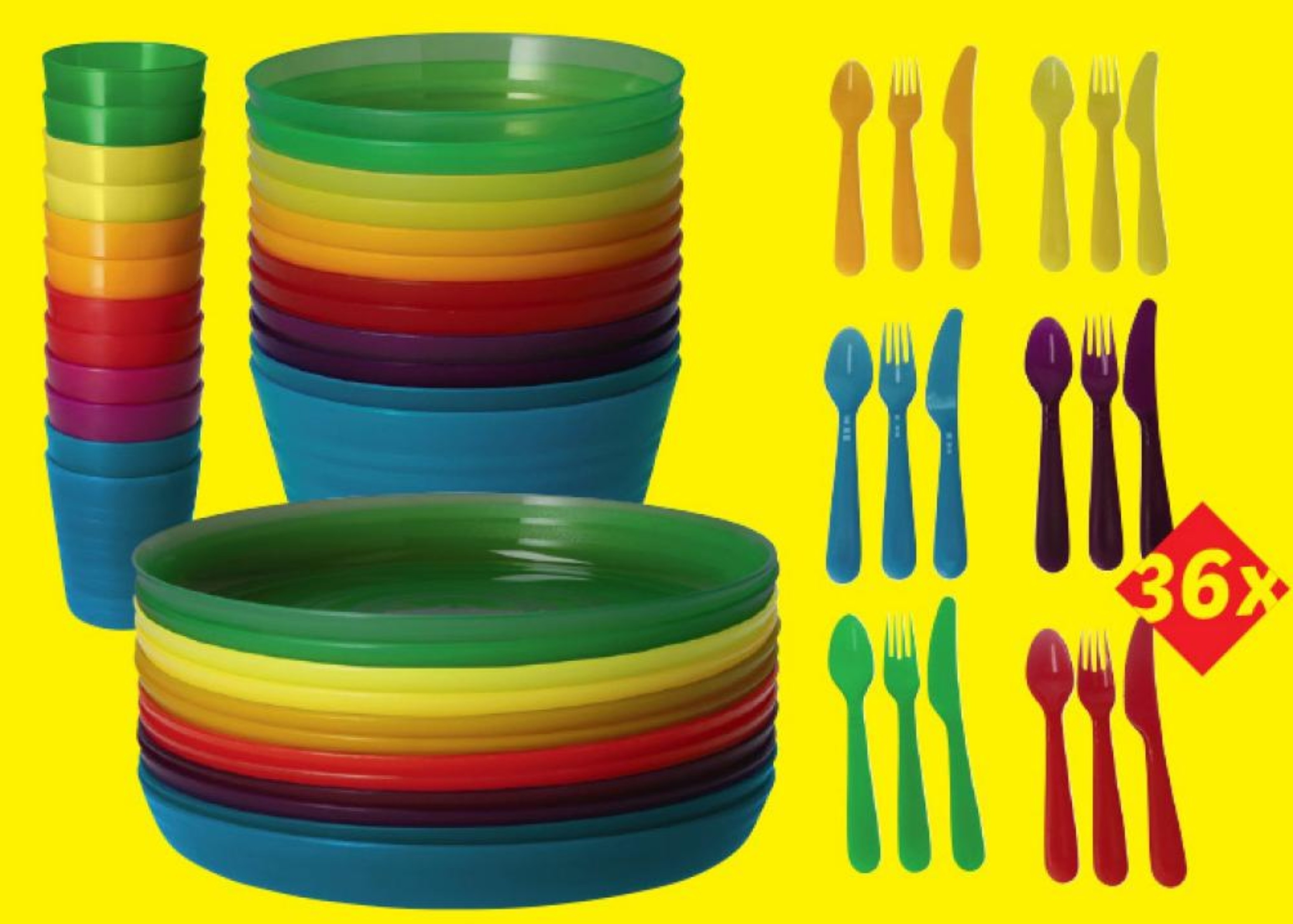 Silvercrest Plastični pribor 36x