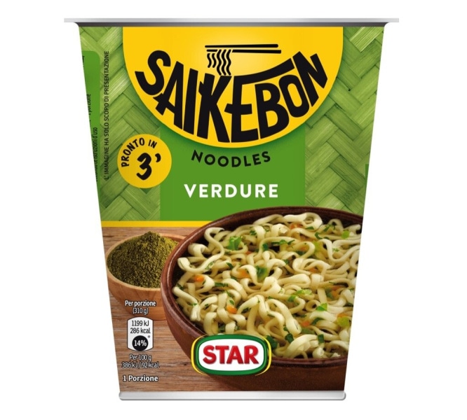 Orientalska juha Saikebon Saikebon