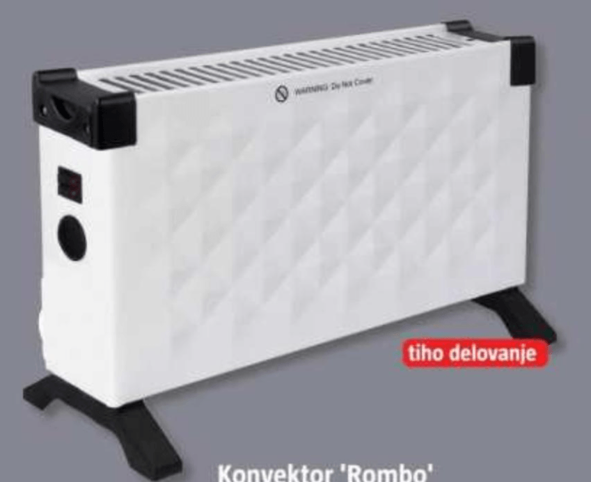 Konvektor 'Rombo'