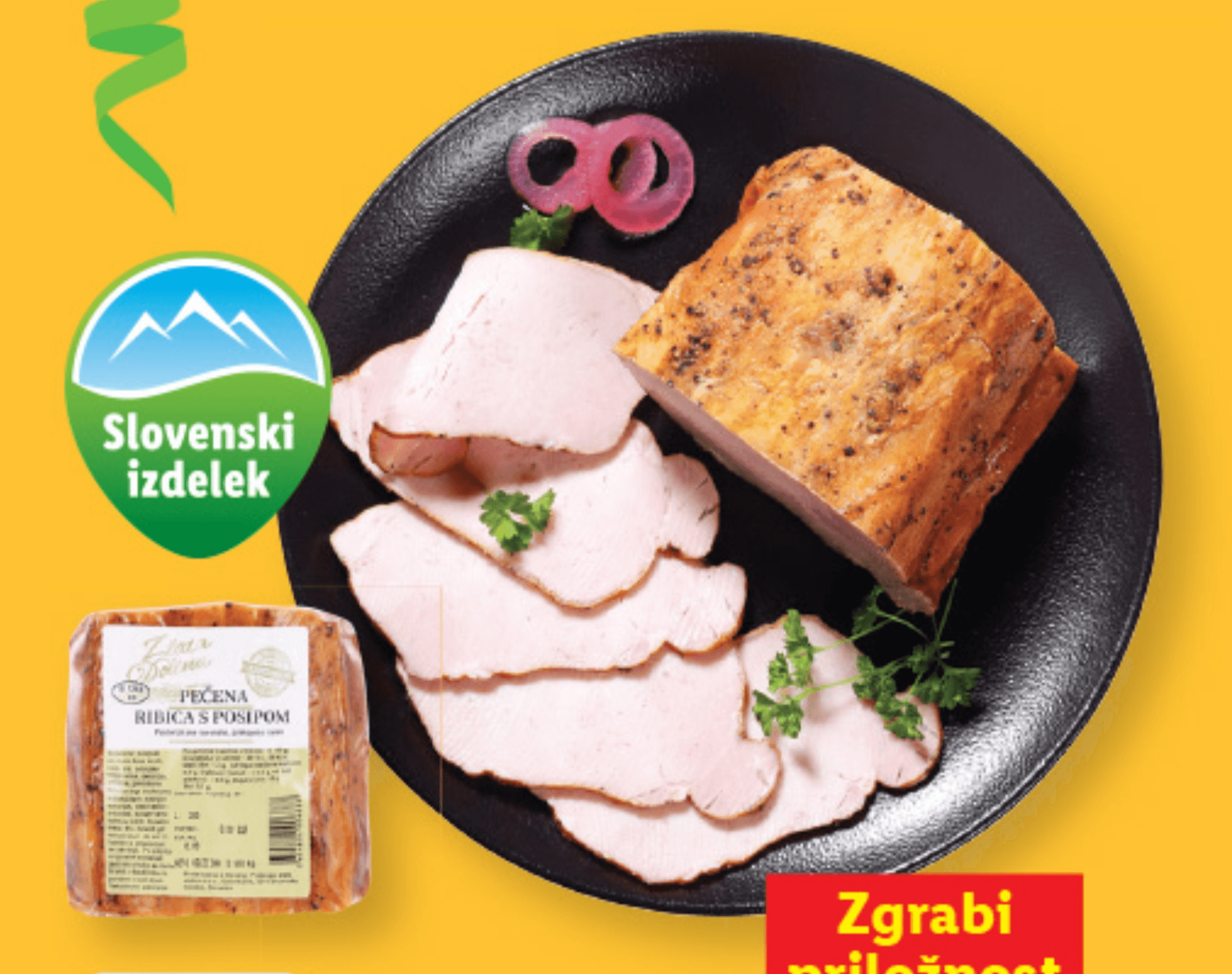 ZLATA DOLINA Pečena ribica s posipom pribl. 300 g - Akcija v trgovini Lidl