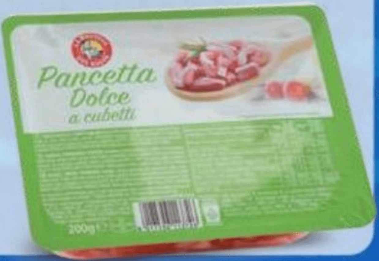 Panceta, Koščki 200 g
