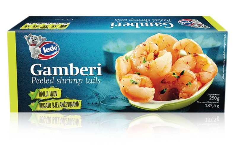 Ledo Kozice Gamberi 250 g