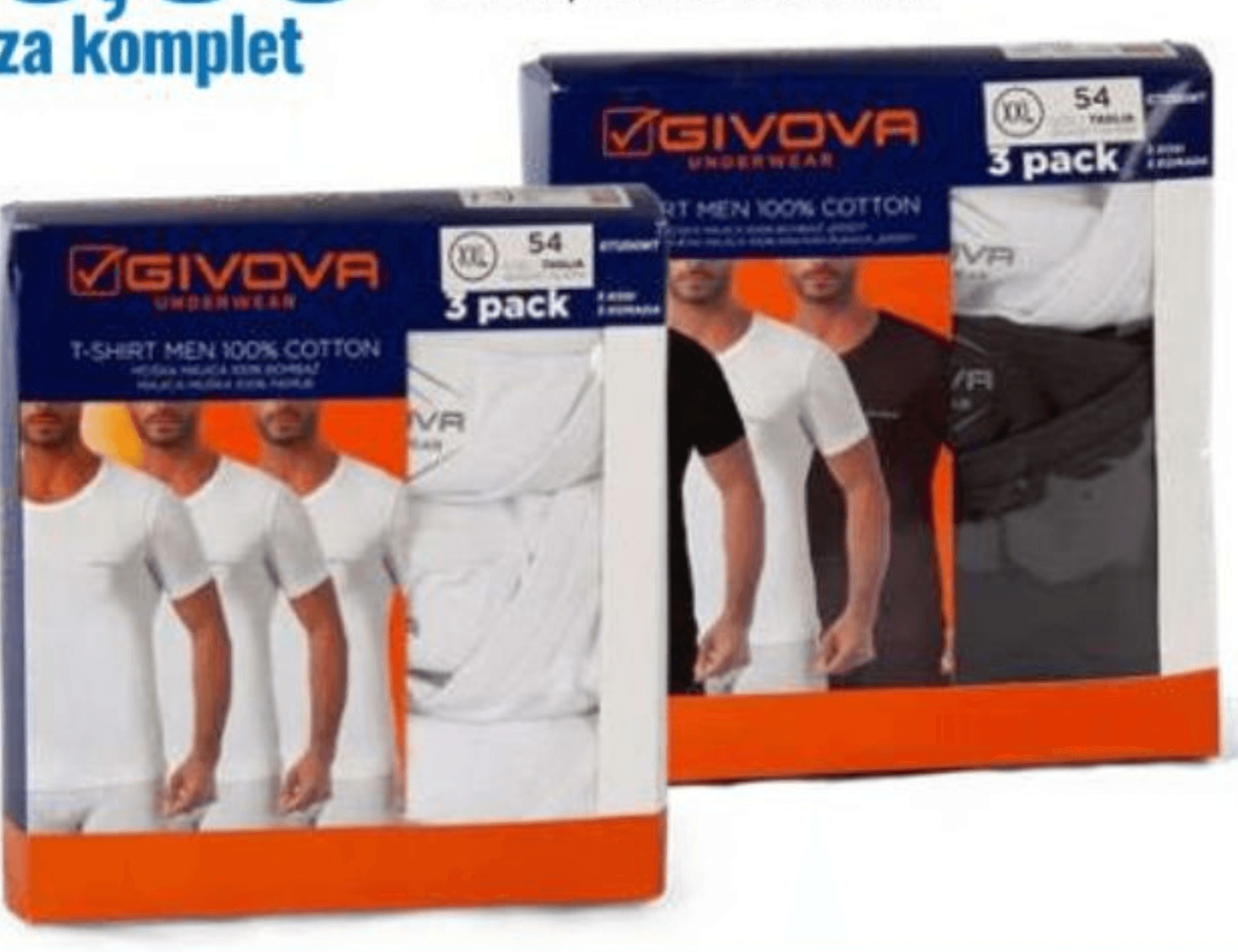 Komplet 3 majic s kratkimi rokavi 3 pack