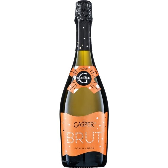Peneče vino Brut Gašper 0,75 l