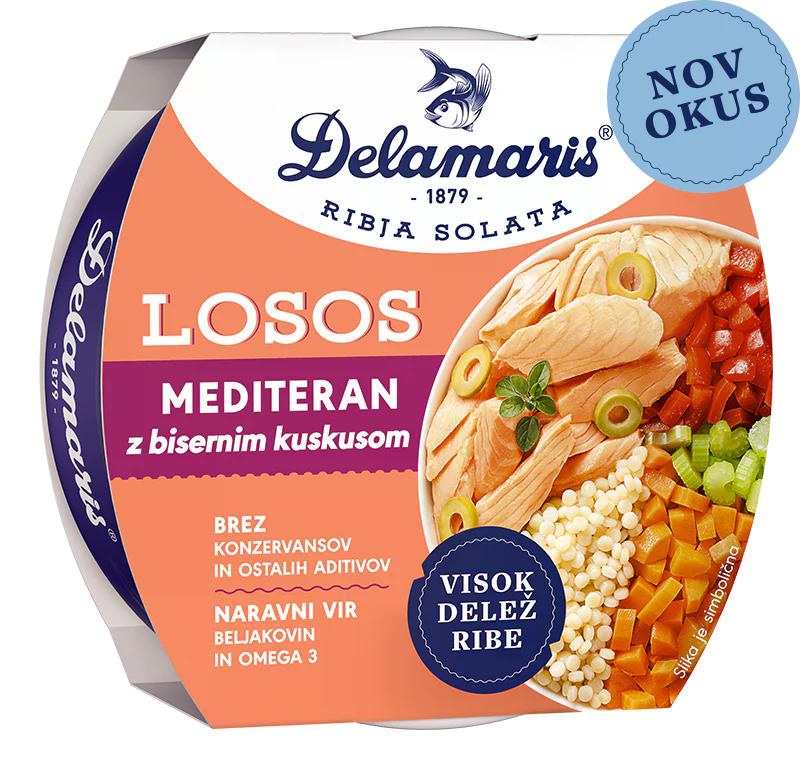 Delamaris Lobos Mediteran 170 g - Akcija v trgovini Spar