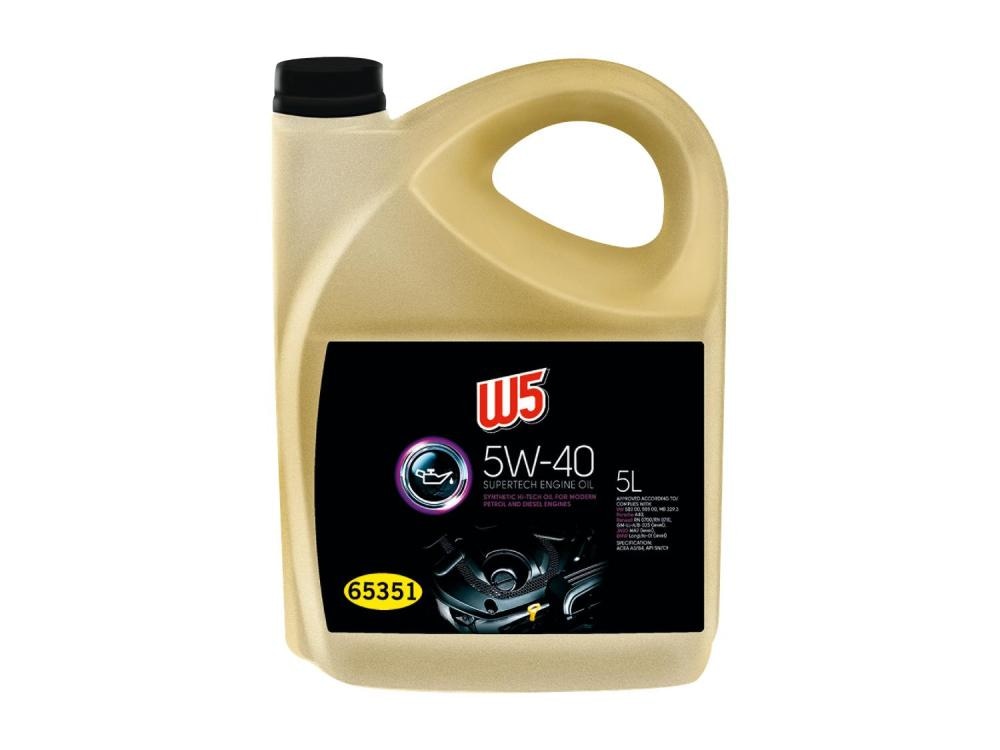 W5 Motorno olje 5L - Akcija v trgovini Lidl