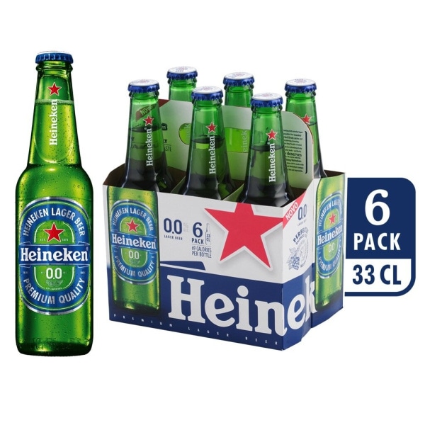 Pivo Heineken 6 x 0,33 l