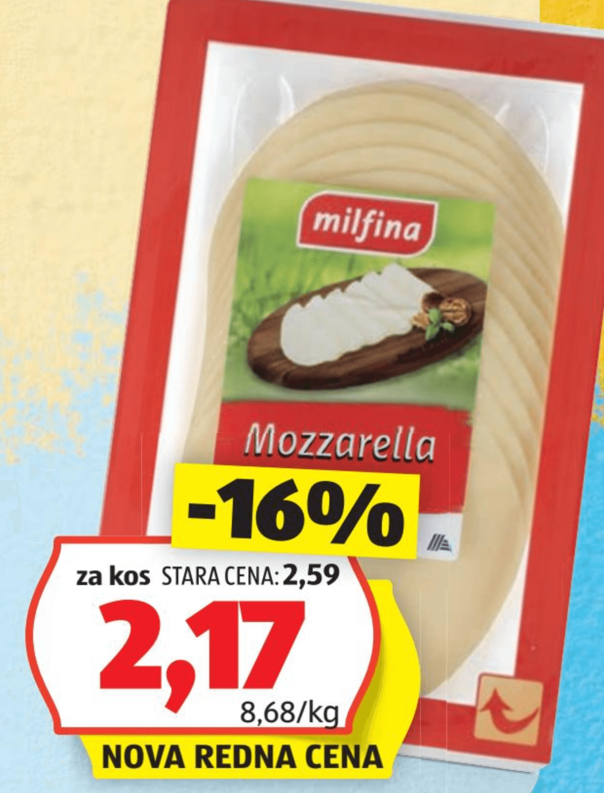 Mozzarella 250 g