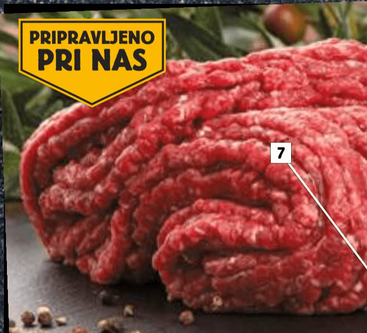 Mesni pripravek iz govejega mesa