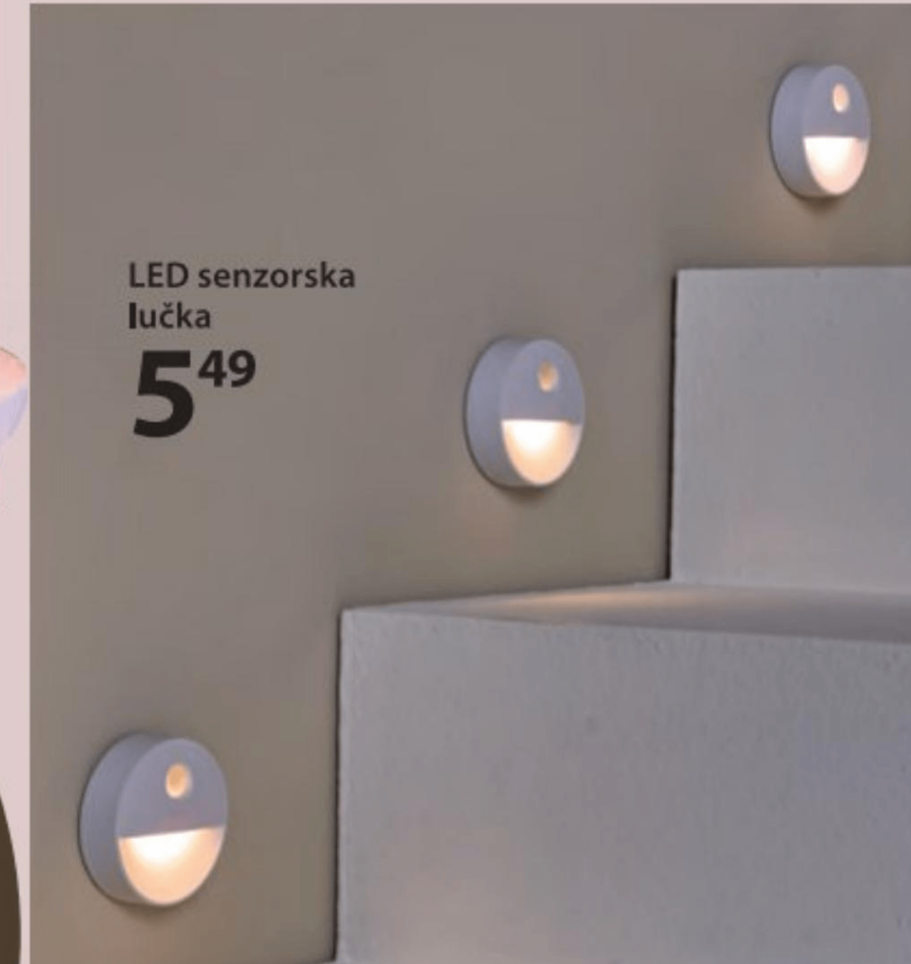 LED senzorska lučka