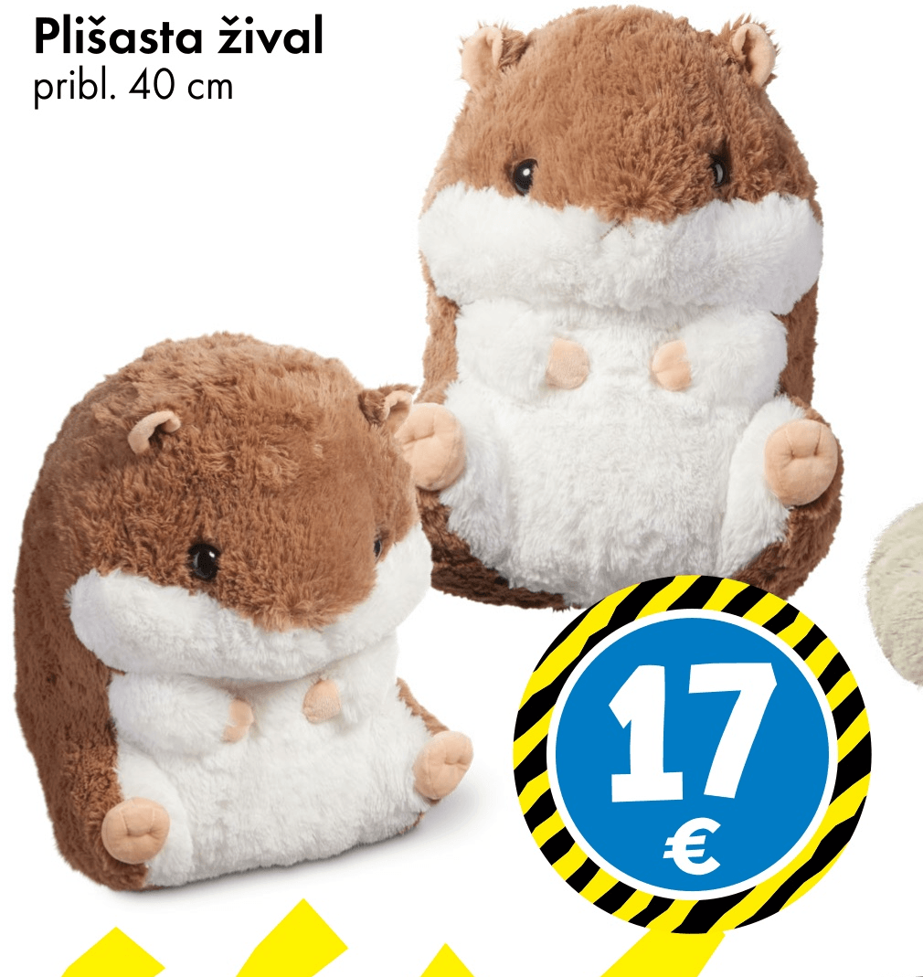 Plišasta žival 40 cm