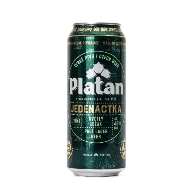 Češko Premium pivo Platan 500 ml