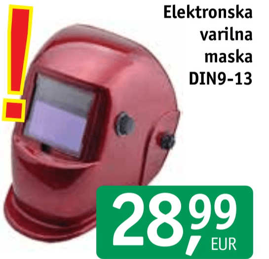 Elektronska varilna maska