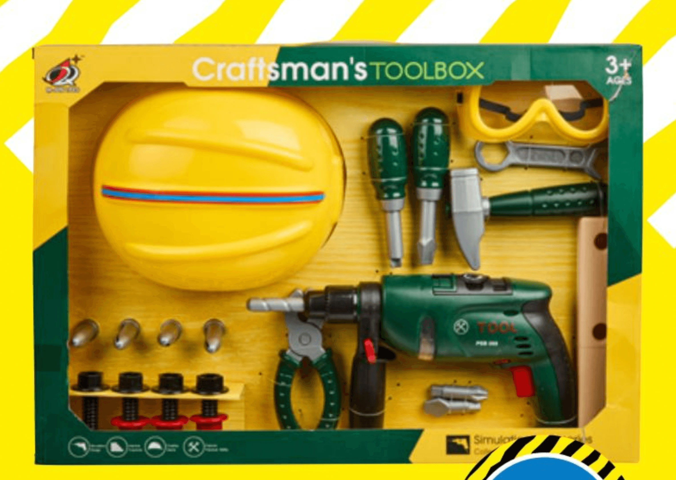 Igralni set za gradbenega delavca